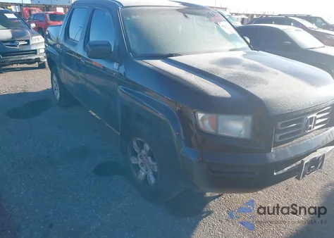 2007 Honda Ridgeline Rts from USA, damaged, VIN 2HJYK16437H505139